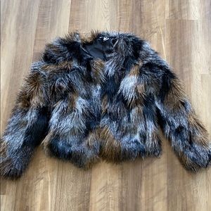 Faux Fur Statement Jacket | H&M